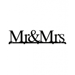 Wieszak "MR&MRS"
