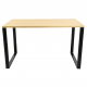 Stół biurko typu loft drewno metal stabilne